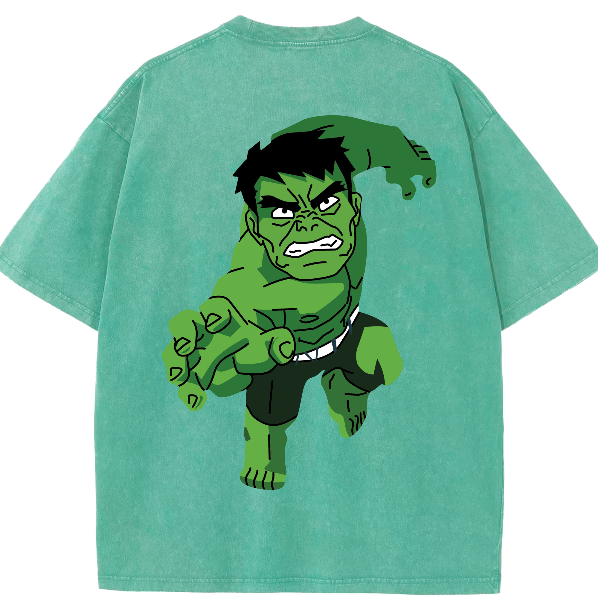 （画像用） アベンジャーズ The Avengers 綿100% ヴィンテージ風 半袖Tシャツ（背面プリント）